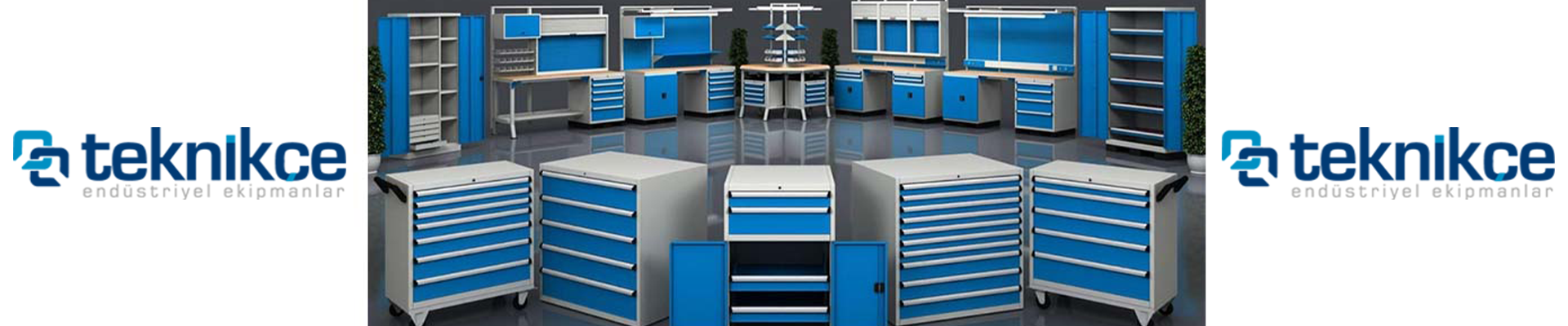 Teknikce.com.tr'ye yönlendiren endüstriyel ekipmanlar banner